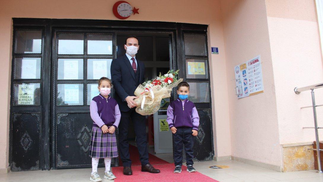 İlçe Kaymakamımız Sn. Miraç AKBULUT, Korgan Atatürk İlkokulu'nu Ziyaret Etti