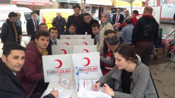 Müdürlüğümüz ve Türk Kızılay Korgan Şubesi İşbirliği ile Kan Bağışı Kampanyası Düzenlendi