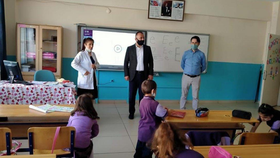 İlçe Milli Eğitim Müdürümüz Murtaza ALAN Atatürk İlkokulu'nu  Ziyaret Etti